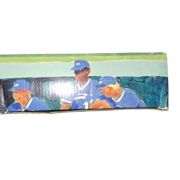 VTG 80's Hallmark Baseball BBQ Utensil Set with Salt Pepper Shakers - Picture 4 of 6